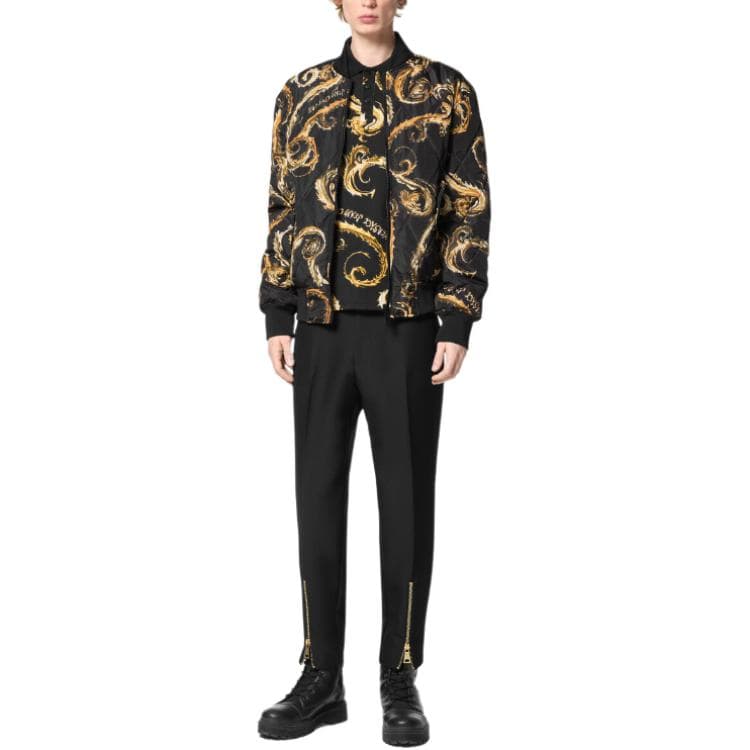 Зимняя куртка пуховик VERSACE JEANS COUTURE SS24 Logo - изображение 2