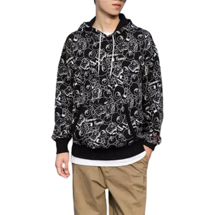 Куртка Puma CLUB AOP FZ Hoodie - изображение 3