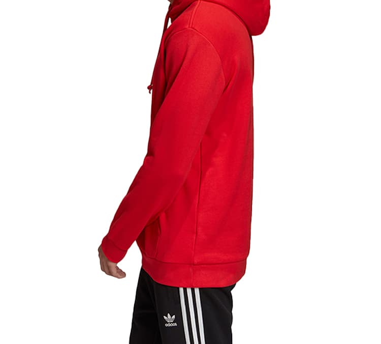 Худи adidas Trefoil Hoodie Fluorescent Pink - изображение 5