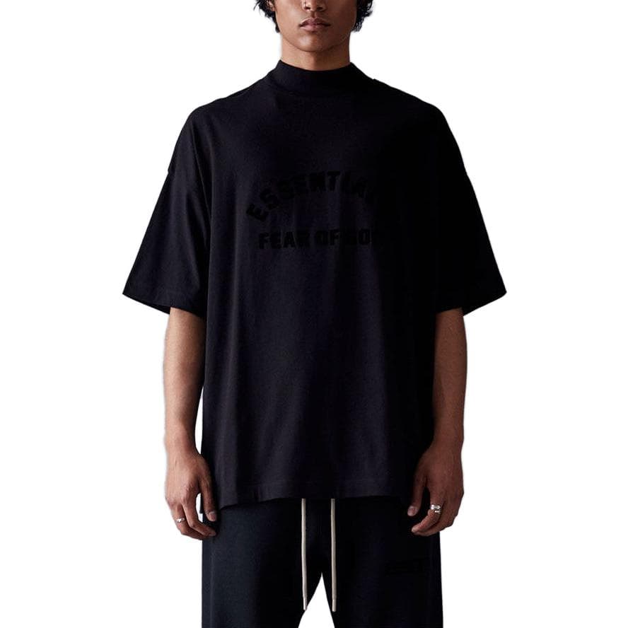 Футболка Fear of God Essentials SS23 Tee Jet Black - изображение 4