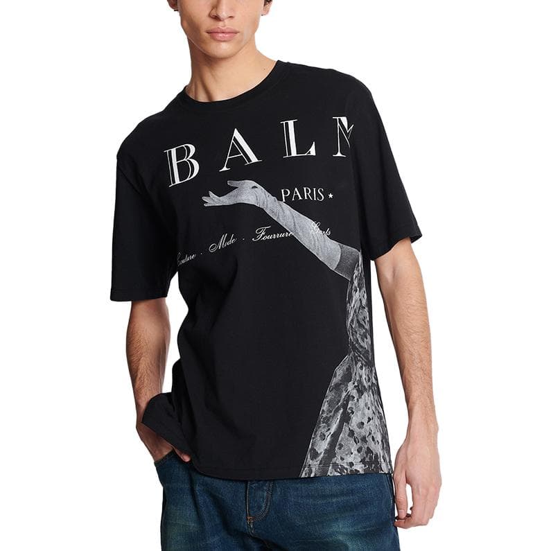 Футболка BALMAIN FW23 LogoT - изображение 4