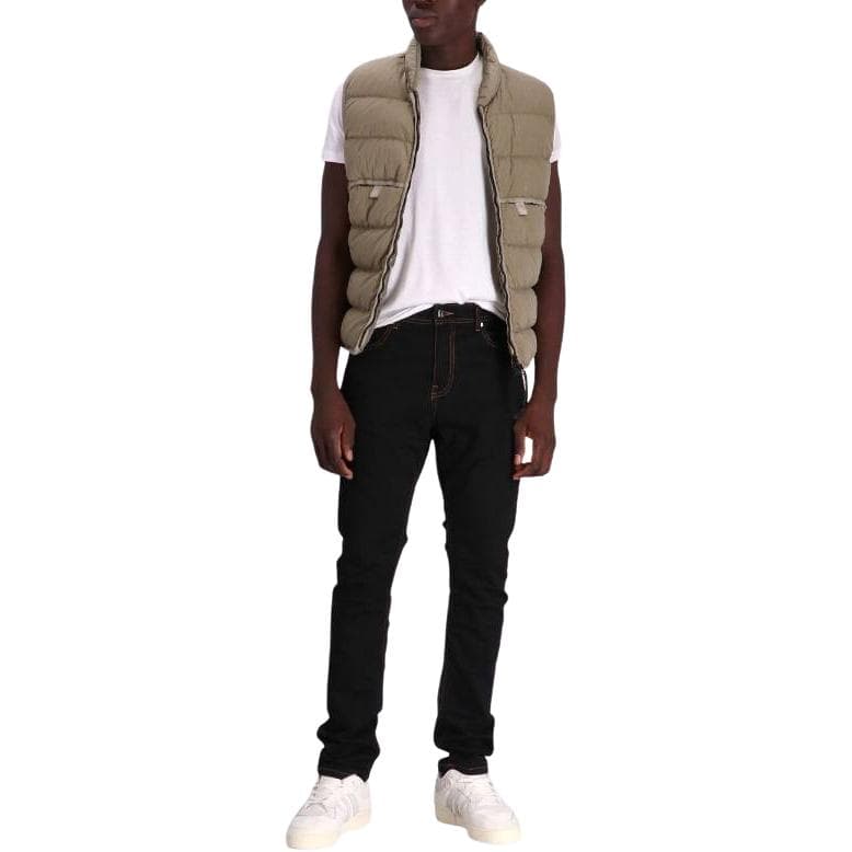 Штаны KARL LAGERFELD / Karl Lagerfeld Jeans Джинсы с молнией и логотипом на поясе Мужские Черный - изображение 2
