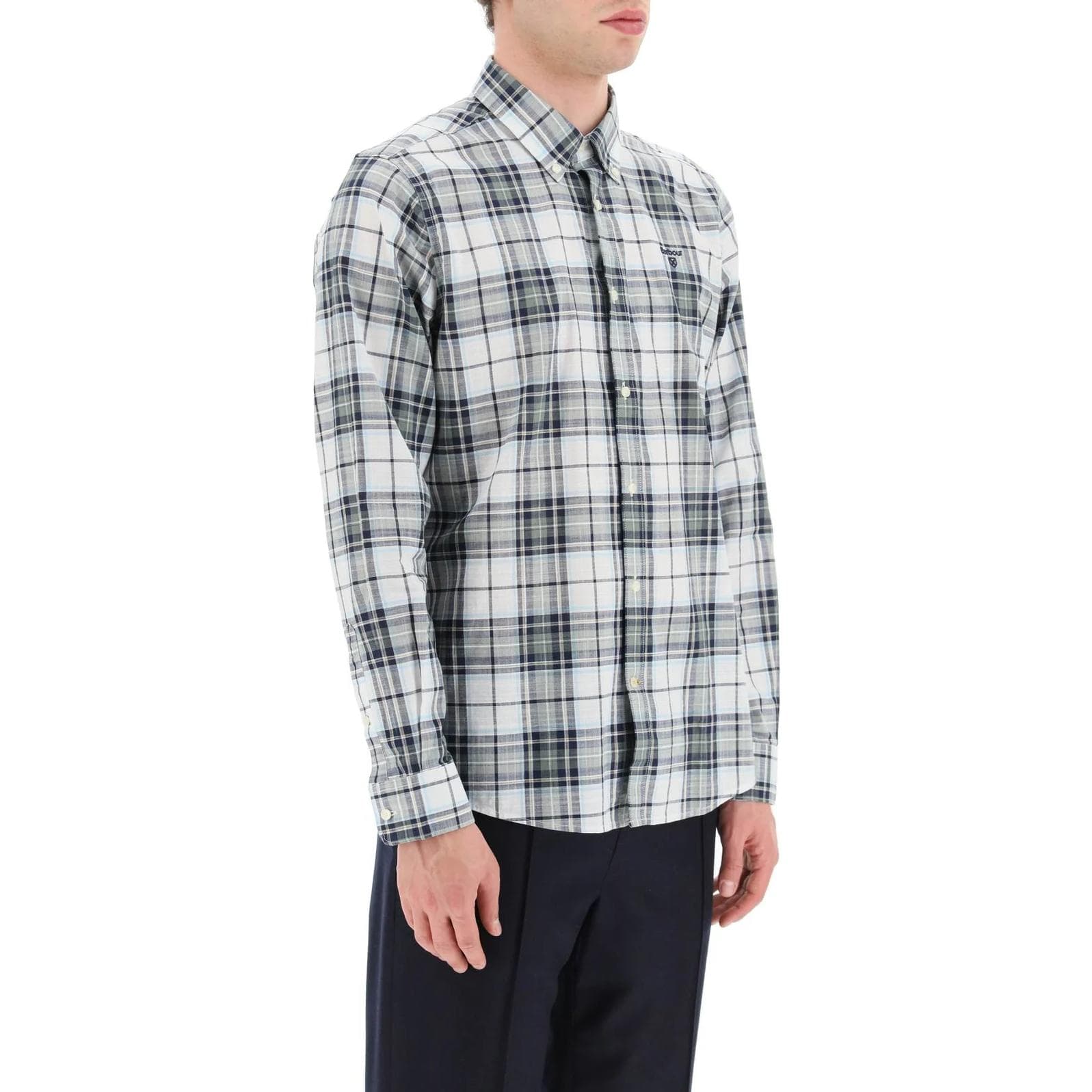 Рубашка BARBOUR Белые Мужские Рубашки - изображение 2