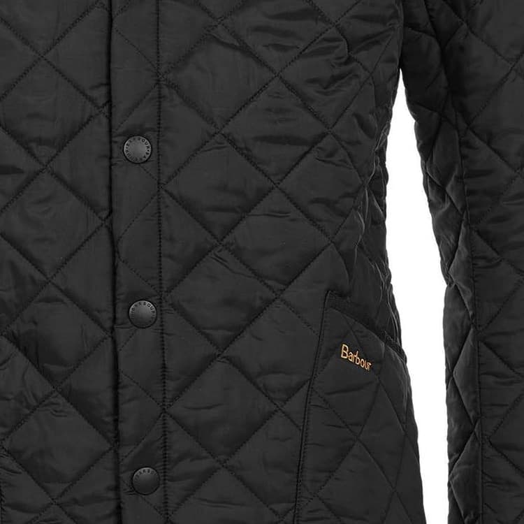 Куртка Barbour Quilted Jacket Black - изображение 6