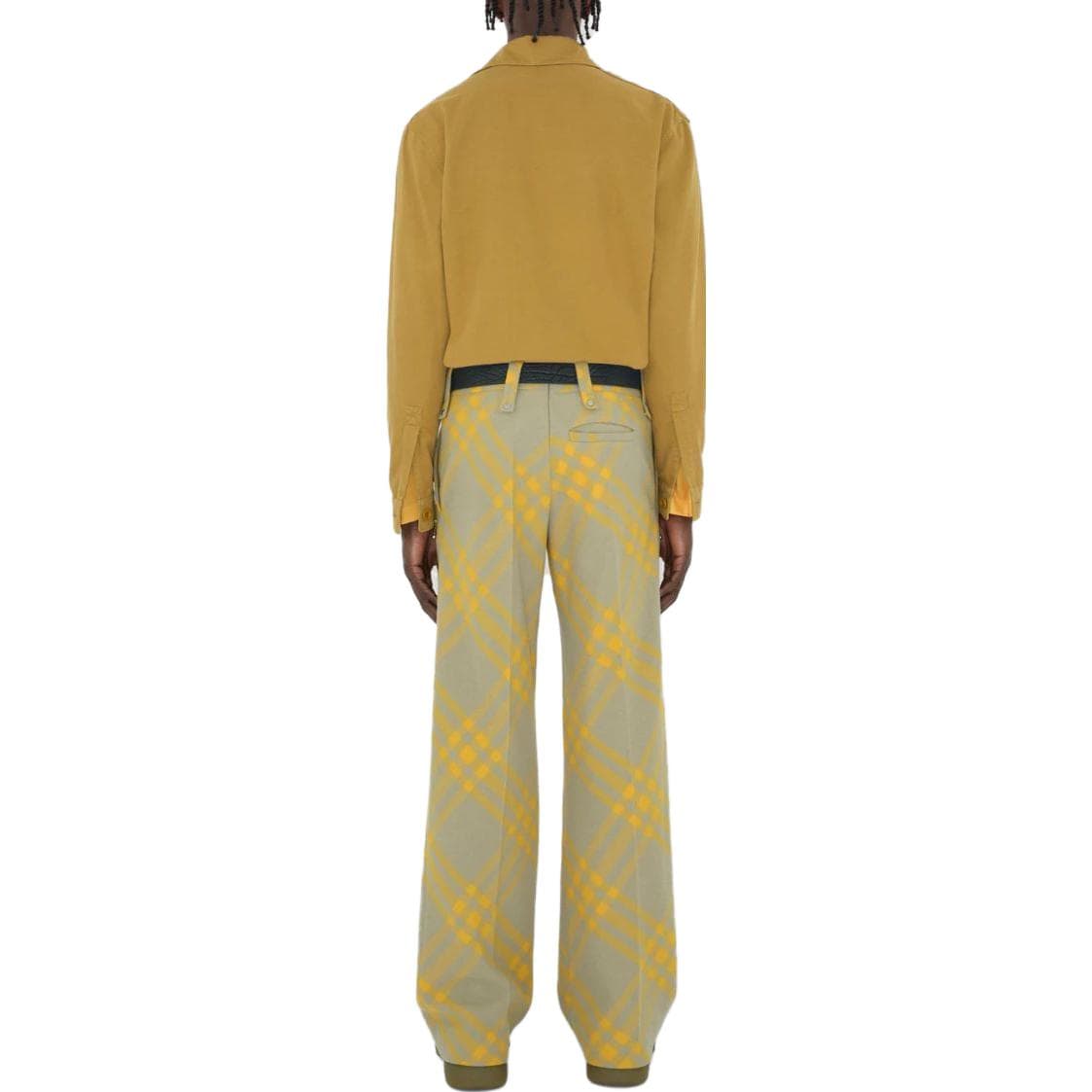 Рубашка Burberry Panelled Cotton Shirt - изображение 4