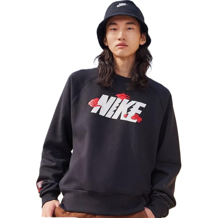 Кофта Nike CNY Logo Crewneck Sweatshirt Black - изображение 6
