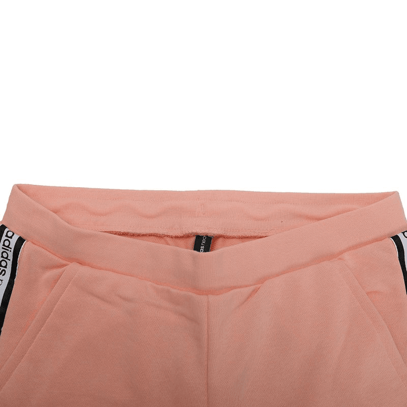 Штаны Adidas Neo Вязаные Спортивные Брюки Женские Розовые - изображение 3