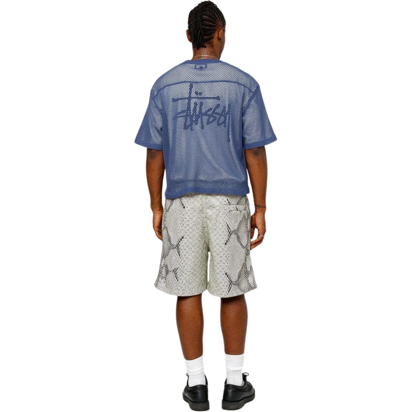 Шорты Stussy SS24 MESH SHORT BASIC SNAKE logo - изображение 4