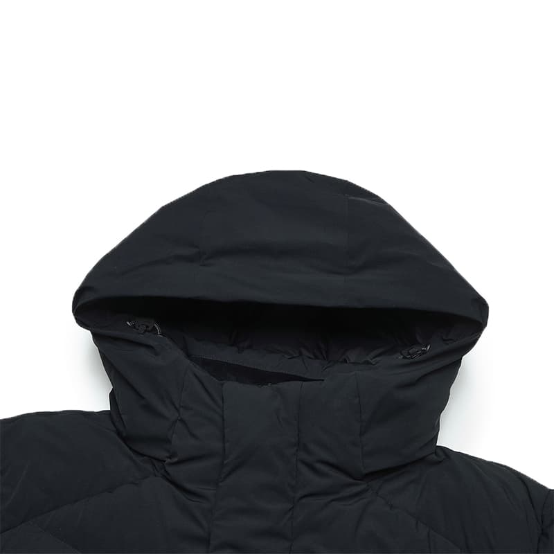Зимняя куртка FILA Фитнес Пуховик Мужской Темно-Черный - изображение 5