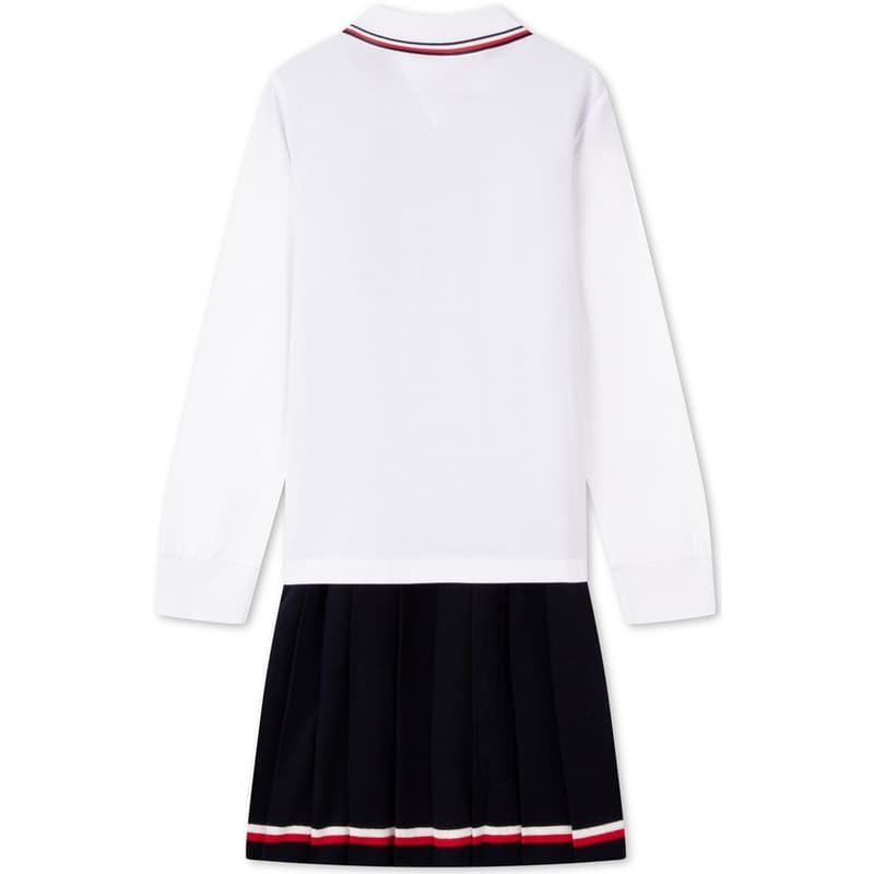 Tommy Hilfiger Темно-синий/Белый 654 Kids Комплекты с юбкой - изображение 2
