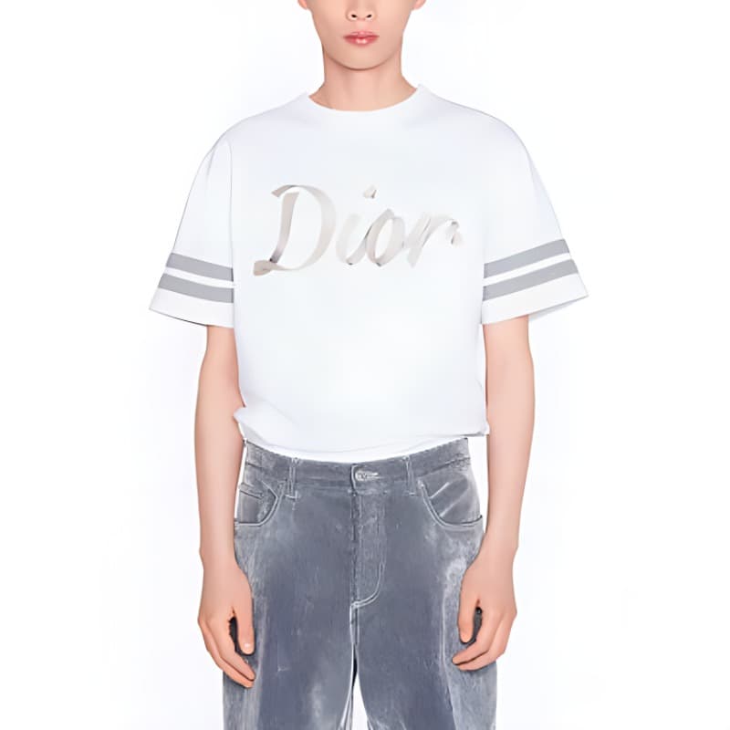 Футболка DIOR DIOR FW22 LogoT - изображение 4