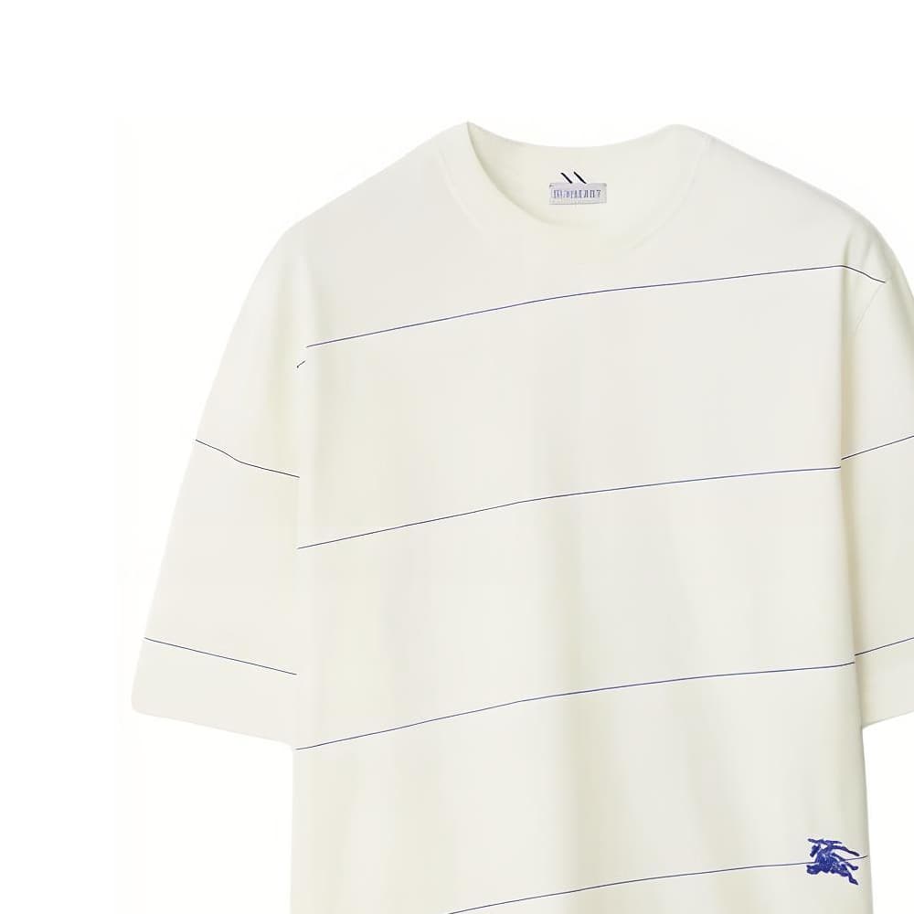 Футболка Burberry Striped T-Shirt T - изображение 6