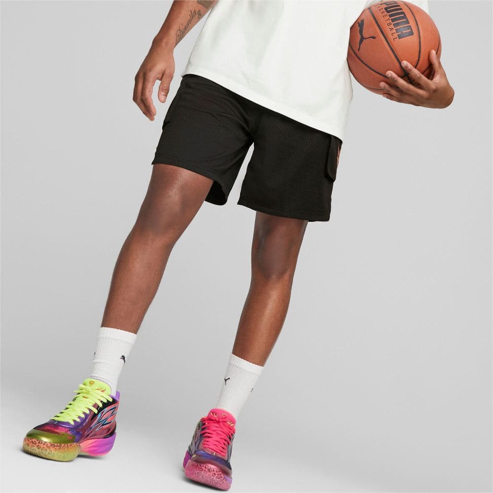 Тренировочные штаны PUMA X Melo Mesh Short - изображение 5