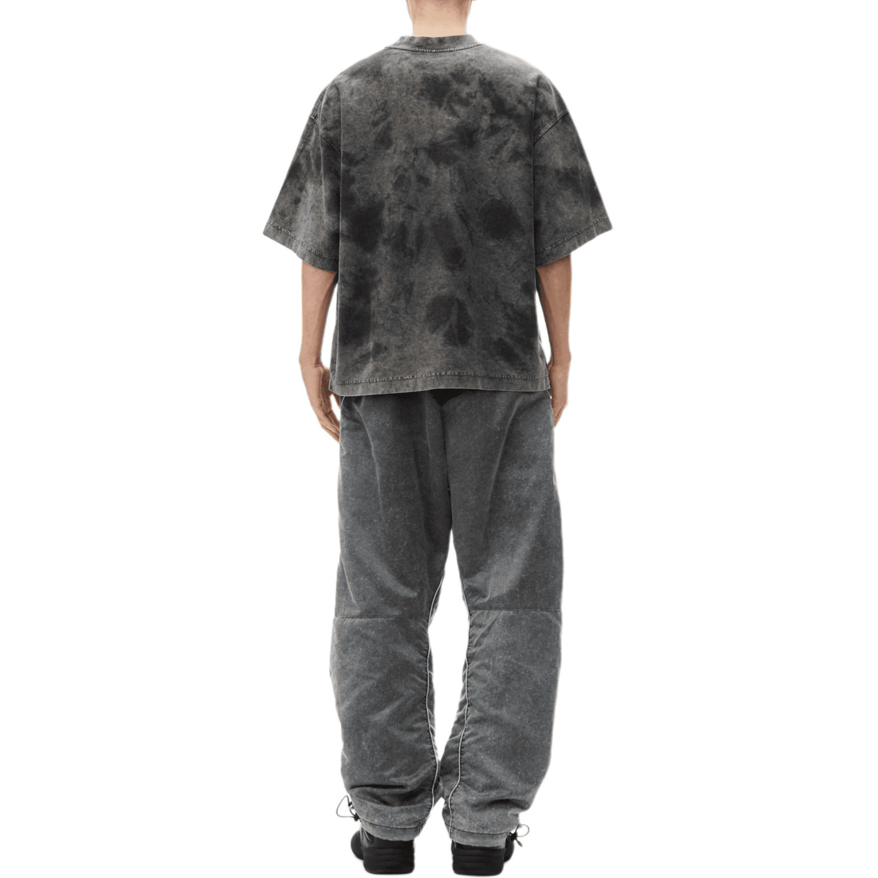 Футболка Alexander Wang FW24 Grey T-Shirt - изображение 4
