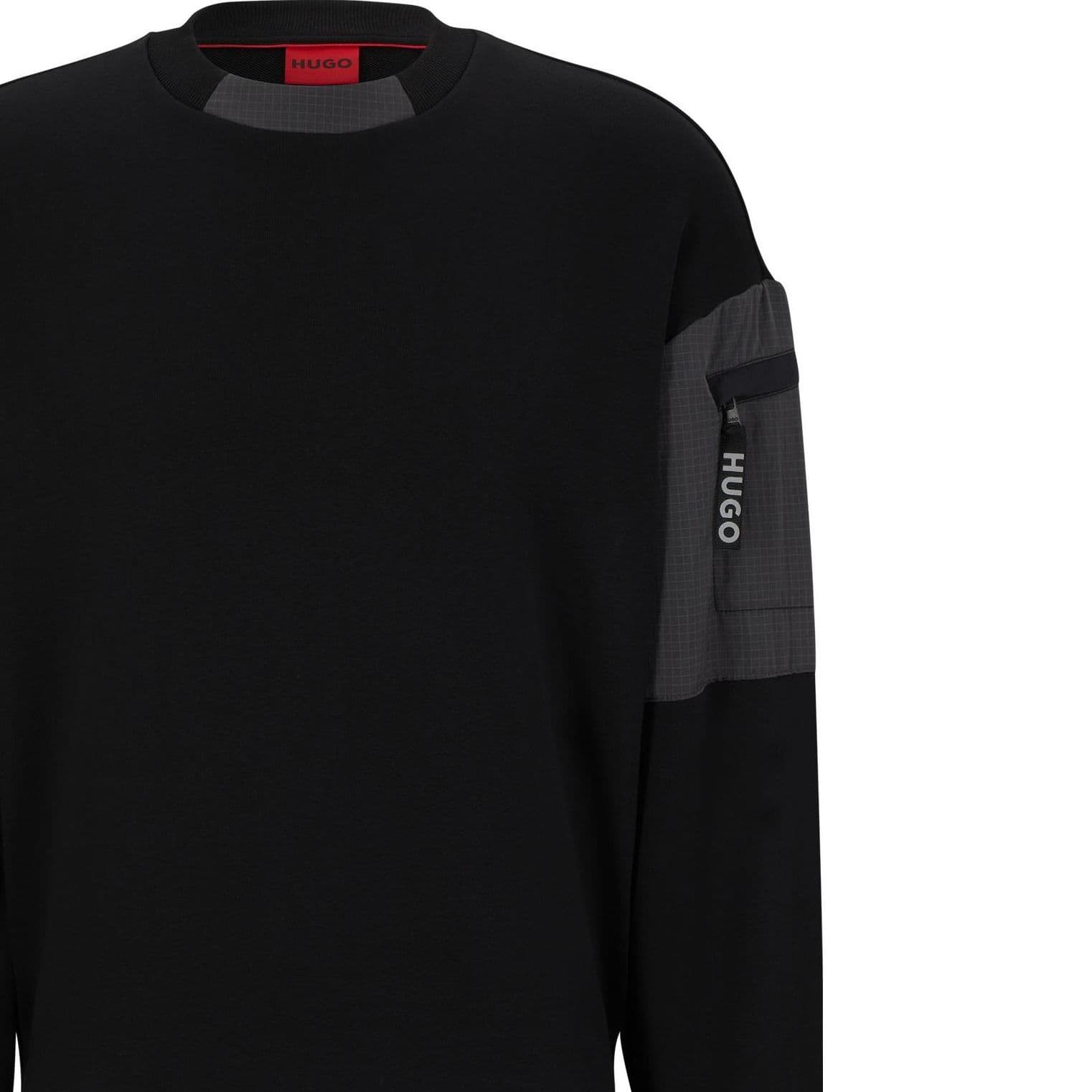Худи HUGO BOSS Черный мужской Толстовки - изображение 5