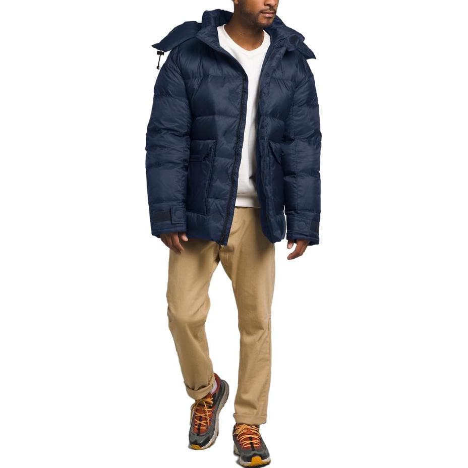 Зимняя куртка The North Face Parka Navy - изображение 3