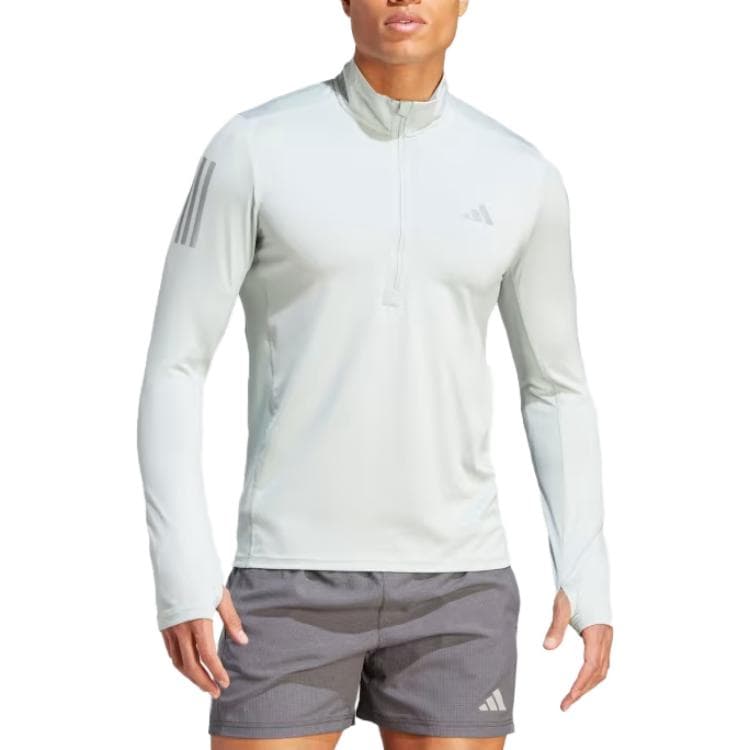 Спортивный костюм adidas Own The Run 14 Zip Long Sleeve Sweatshirt - изображение 2