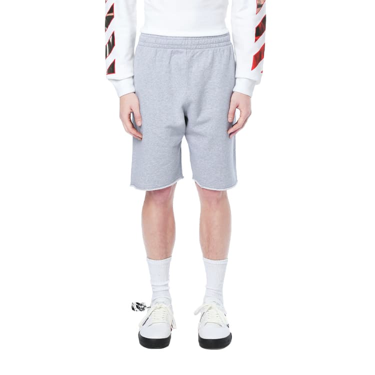 Шорты OFF-WHITE SS21 Grey Shorts - изображение 2