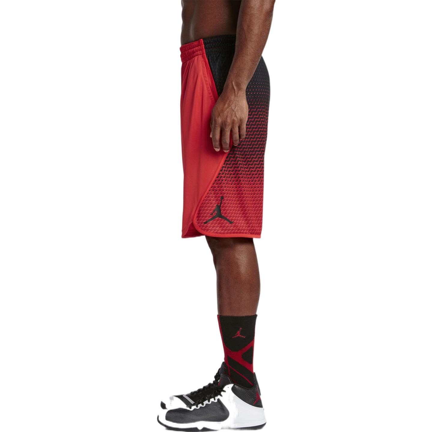 Баскетбольные шорты Jordan Basketball Shorts Red - изображение 5