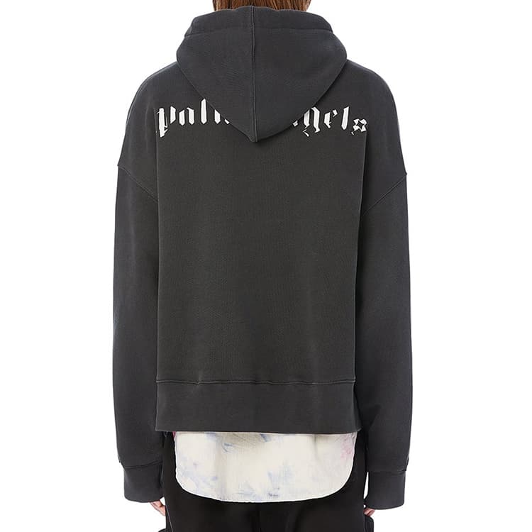 Худи Palm Angels Cactus Hoodie Black — фото 5