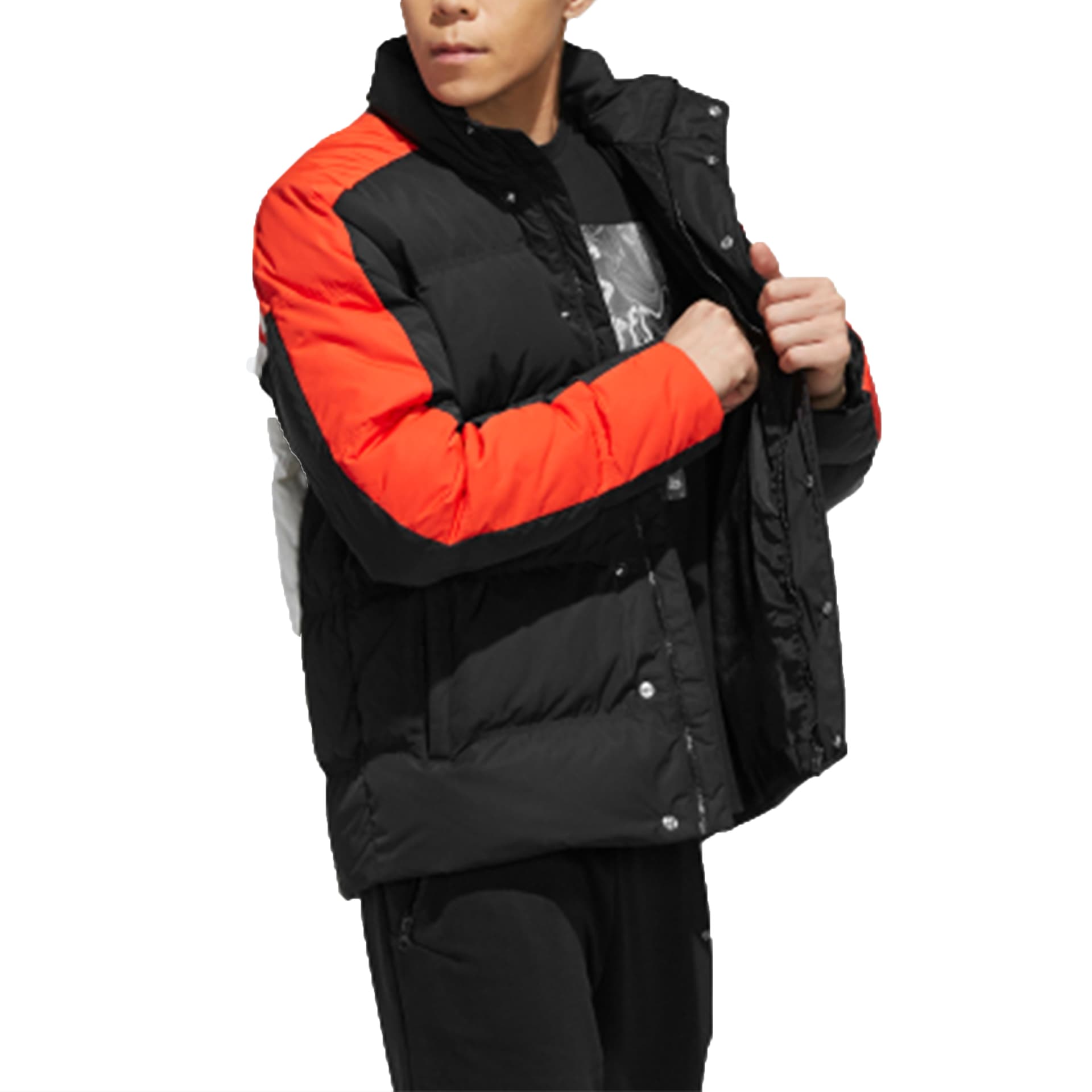 Зимняя куртка adidas neo M Ut Puffer logo - изображение 6