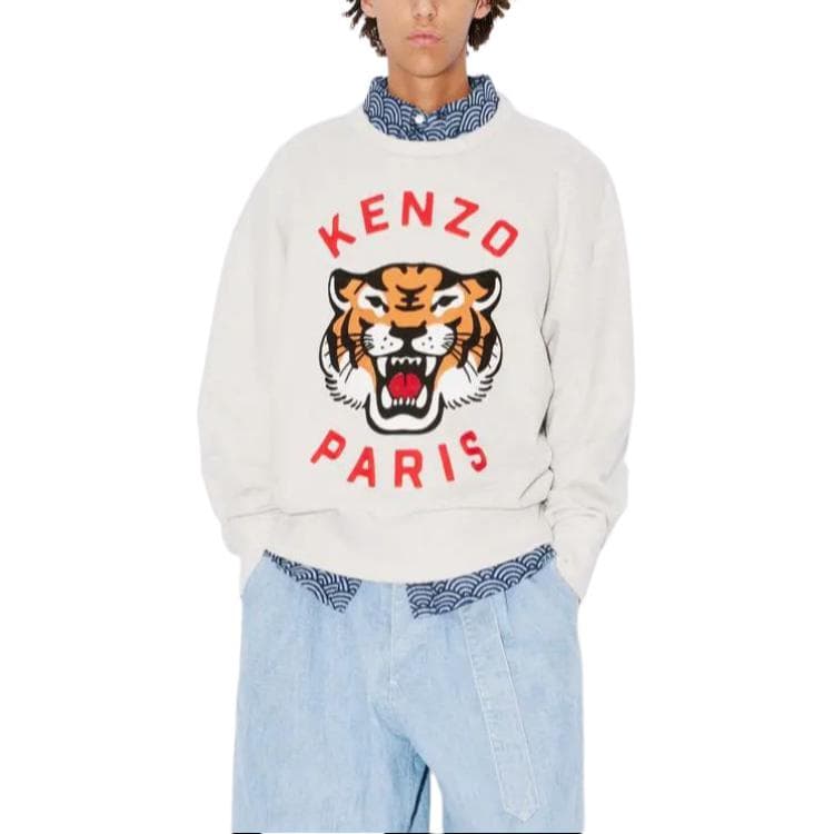 Кофта KENZO Embroidered Oversized Genderless Sweatshirt Logo - изображение 5