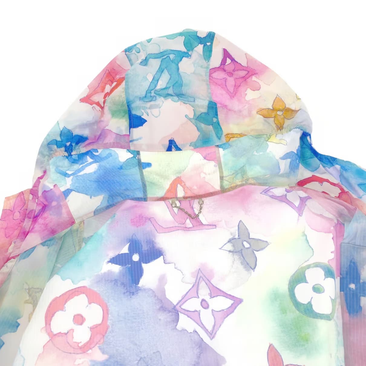 Куртка Louis Vuitton SS21 Ink Print Windbreaker - изображение 6