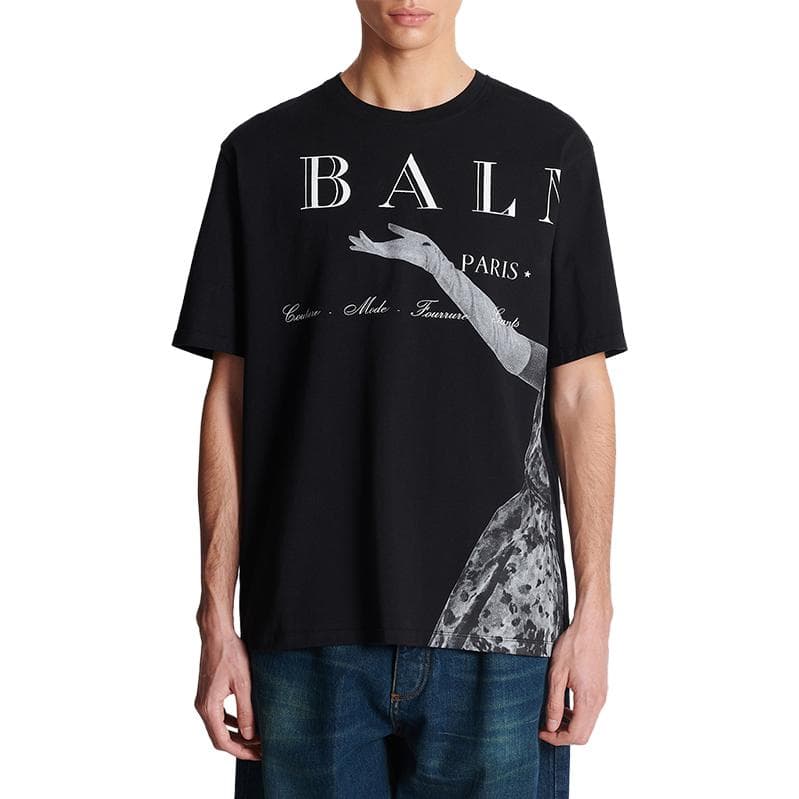 Футболка BALMAIN FW23 LogoT - изображение 2