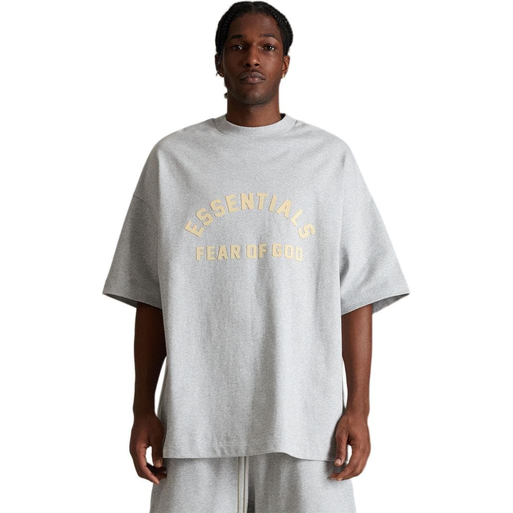 Футболка Fear of God Essentials Light Heather Grey - изображение 3