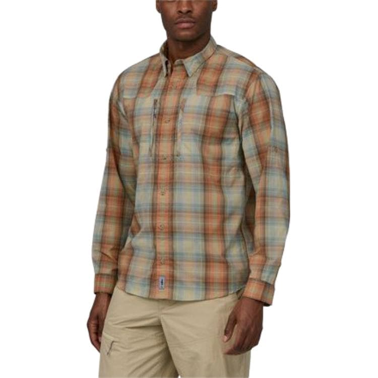 Кофта patagonia Long-Sleeved Sun Stretch Shirt - изображение 12