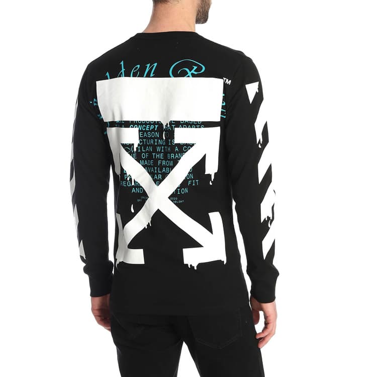 Футболка OFF-WHITE SS20 Dripping Arrows LogoT - изображение 5
