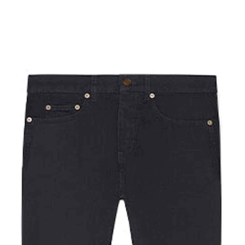 Штаны Saint Laurent Slim Jeans Black - изображение 6