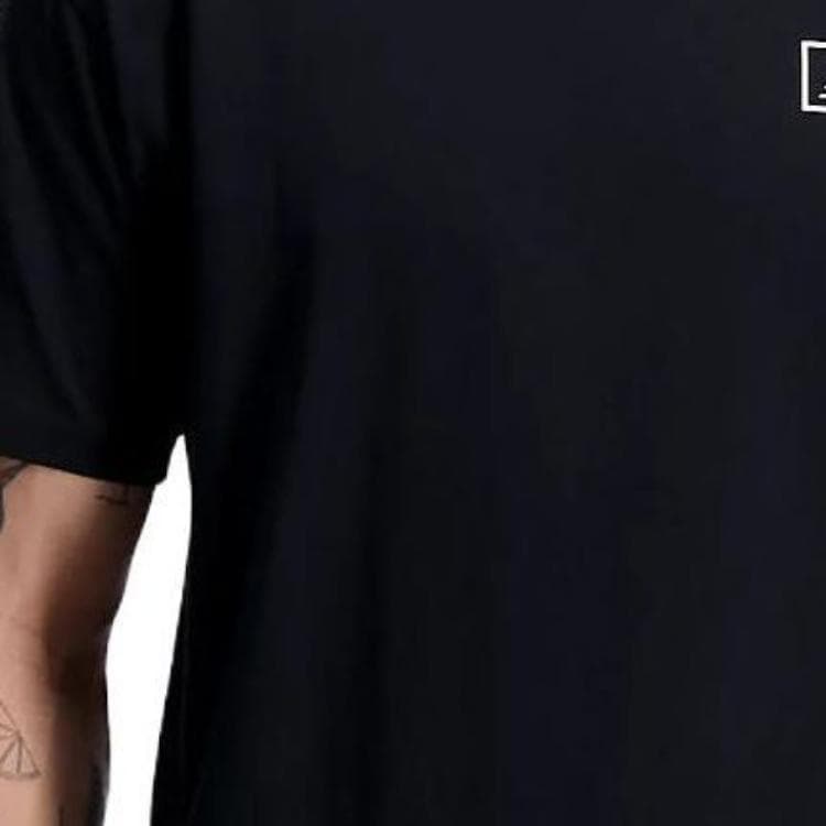 Футболка New Balance Мужские Черные T-рубашки - изображение 5