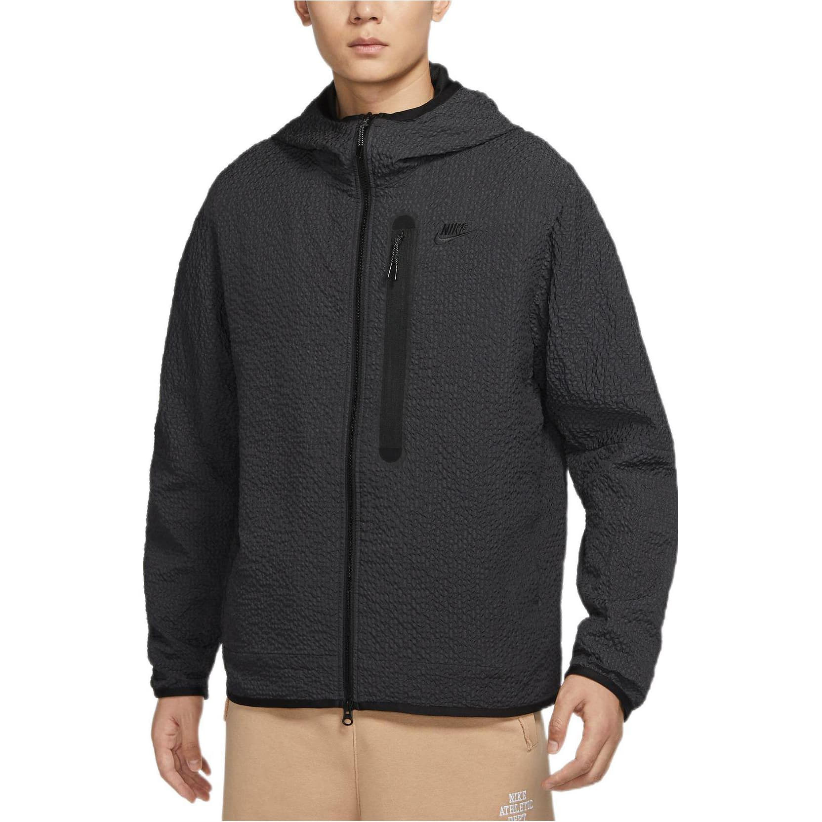Куртка Nike Hoodie Jacket Black - изображение 4