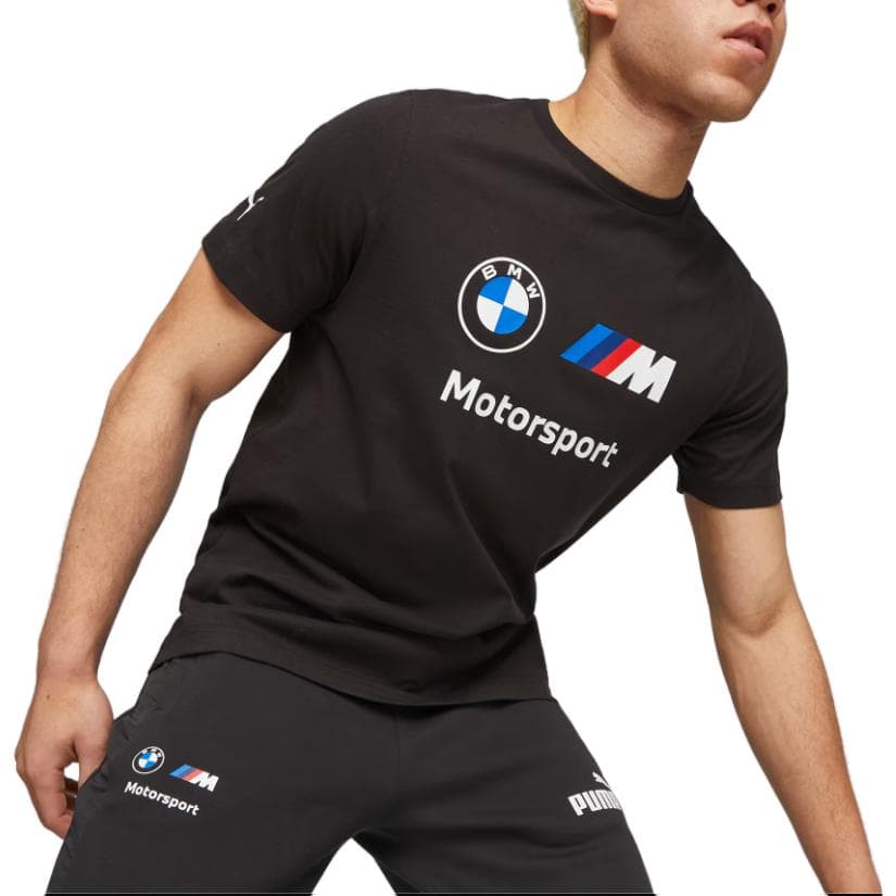 Футболка PUMA x BMW M Motorsport Ess Logo Tee LogoT - изображение 4