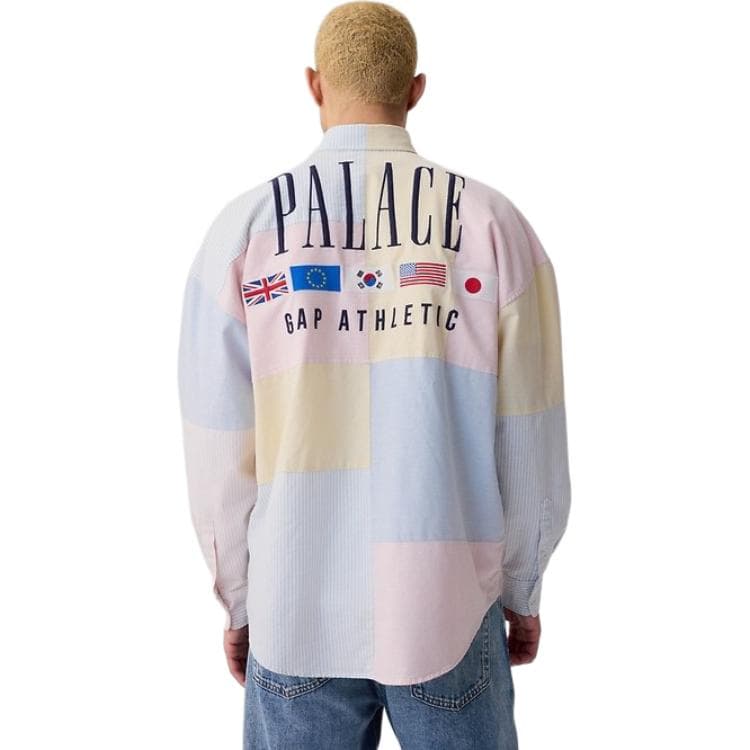 Рубашка GAP x PALACE SS24 OXFORD DROP SHOULDER - изображение 3