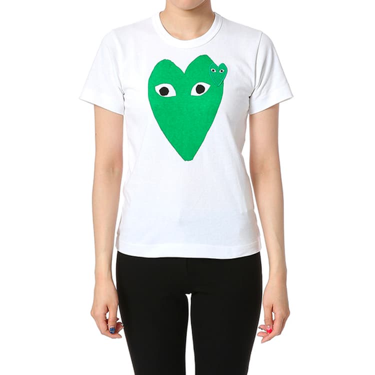 Футболка CDG Play T-Shirt White - изображение 2
