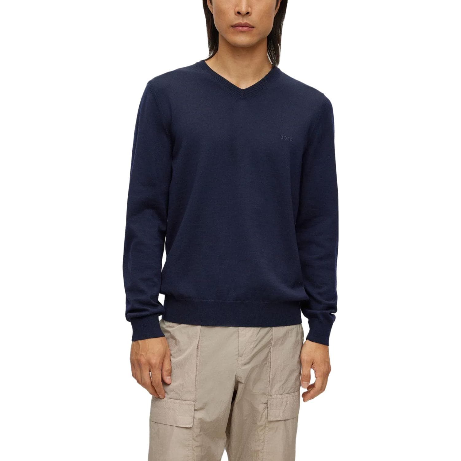 Кофта Hugo Boss Синие Мужские Свитера - изображение 2