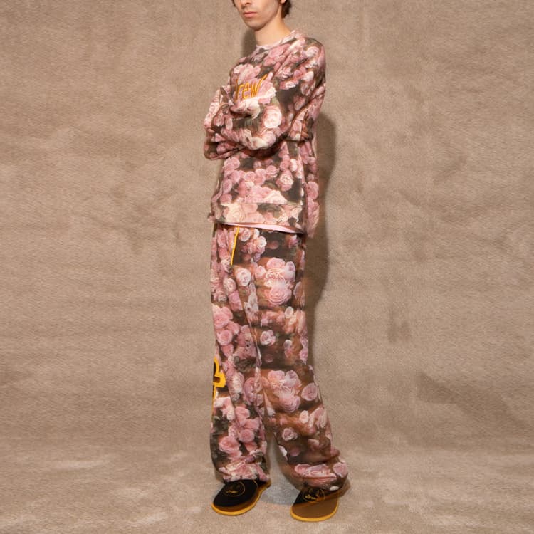 Штаны Drew House SS22 Secret House Sweatpant Roses - изображение 7