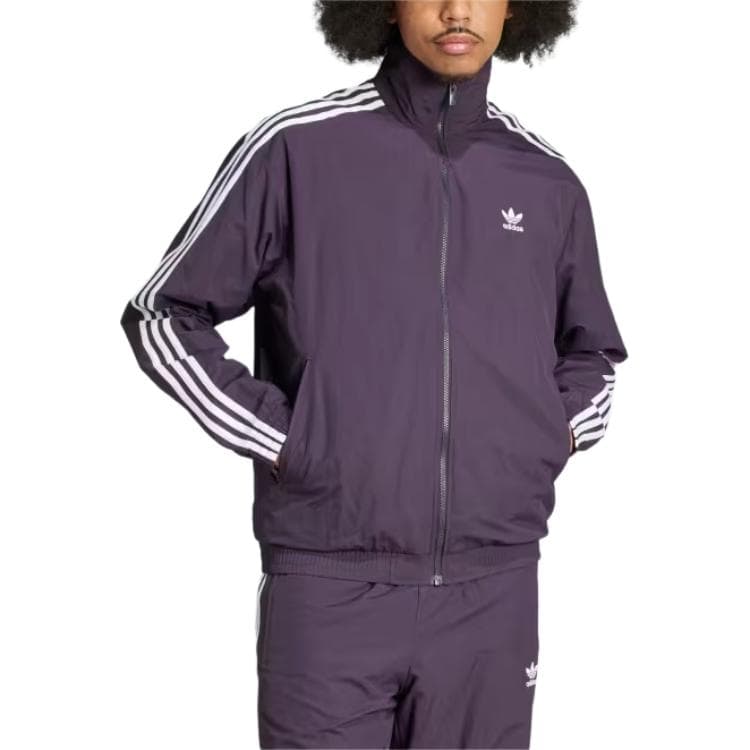 Куртка Adidas Originals Adicolor Куртки и Пальто Мужские Фиолетовые - изображение 2