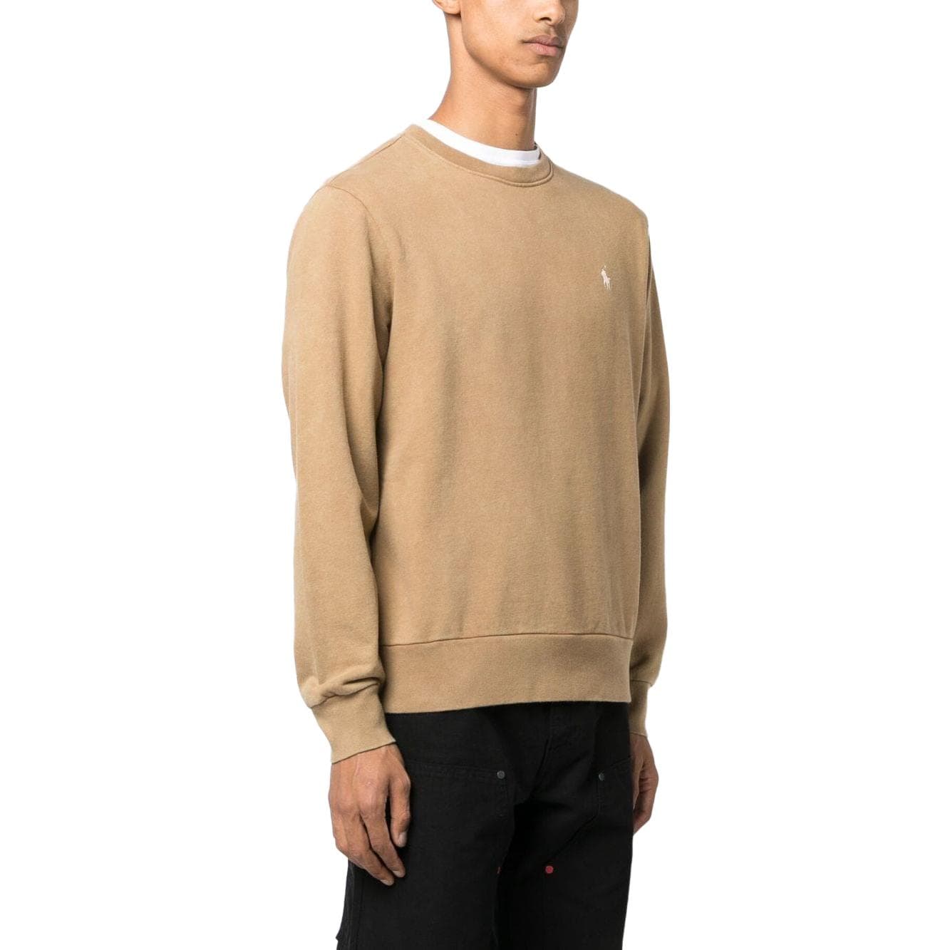 Кофта Polo Ralph Lauren Мужские Свитера Коричневого Цвета - изображение 4