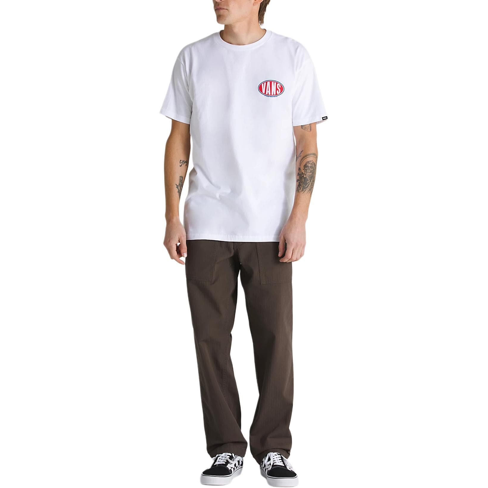 Штаны Vans Fatigue Loose Зауженные брюки Повседневные брюки Мужские Турция Кофе - изображение 2