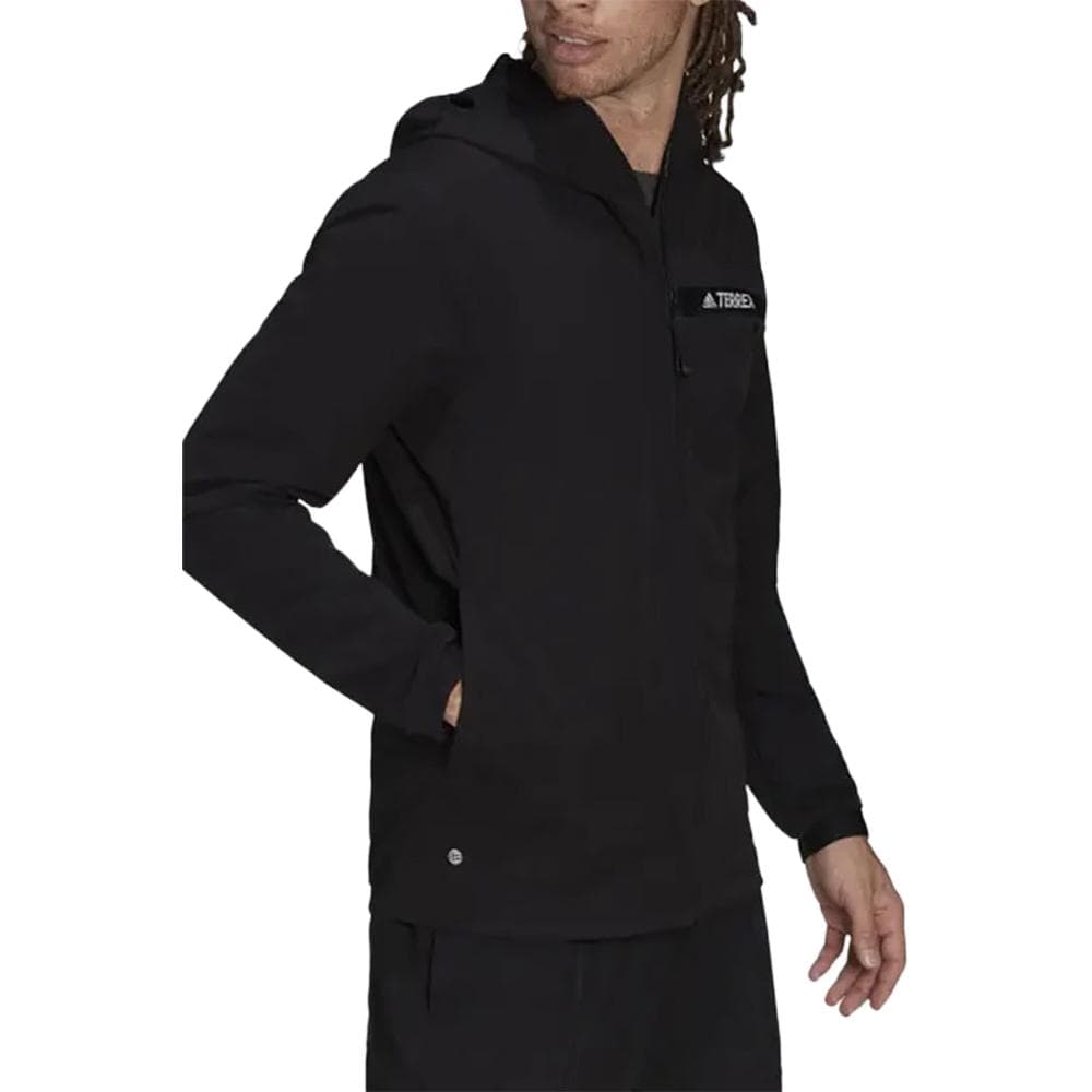 Куртка Adidas TERRE Куртки и Пальто Мужские Черные - изображение 2
