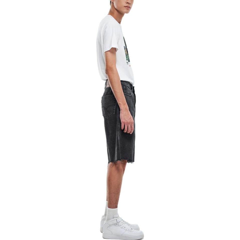 Джинсовые шорты Levis Denim Shorts Smoke Grey - изображение 4