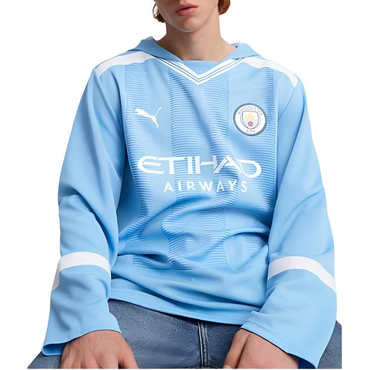PUMA Manchester City Oversized Winter Football Jersey - изображение 3