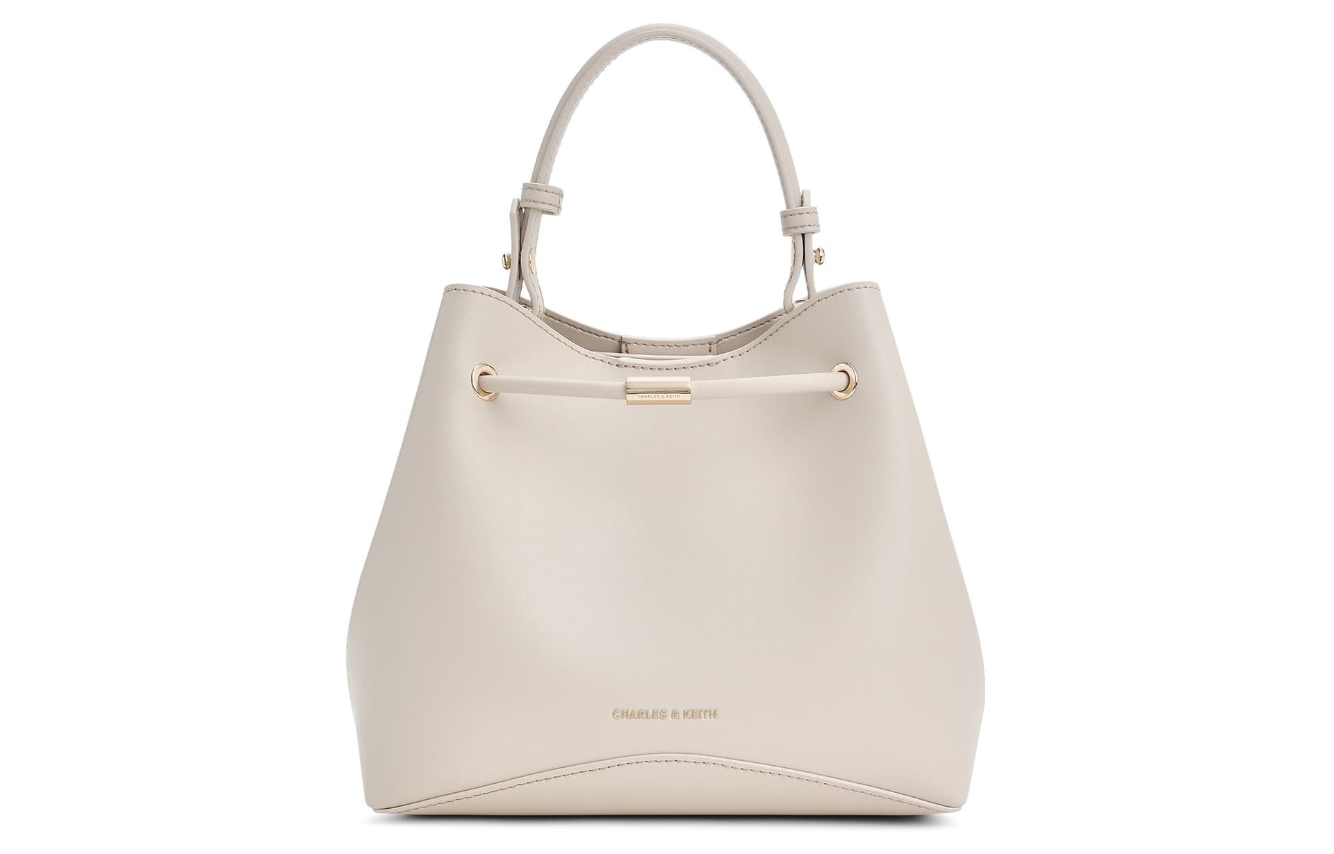 Сумка CHARLES&KEITH Oat Toffee Shoulder Bag Medium - изображение 1