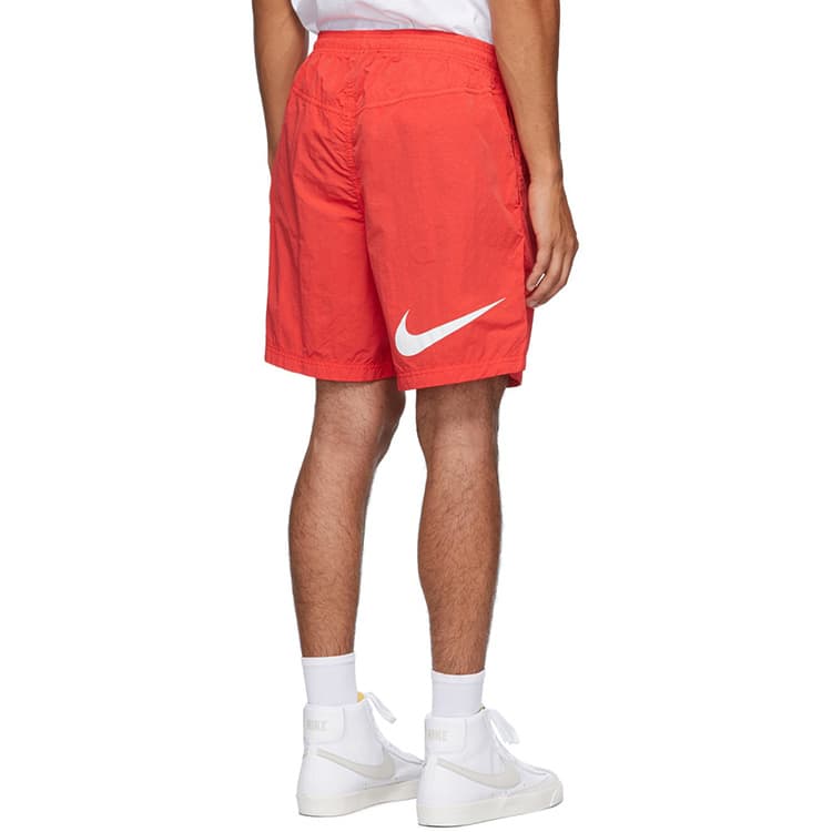 Шорты Stussy x Nike Logo Shorts Red - изображение 2