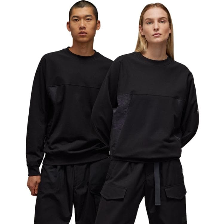 Худи Y-3 Stretch FT Crew Black - изображение 2