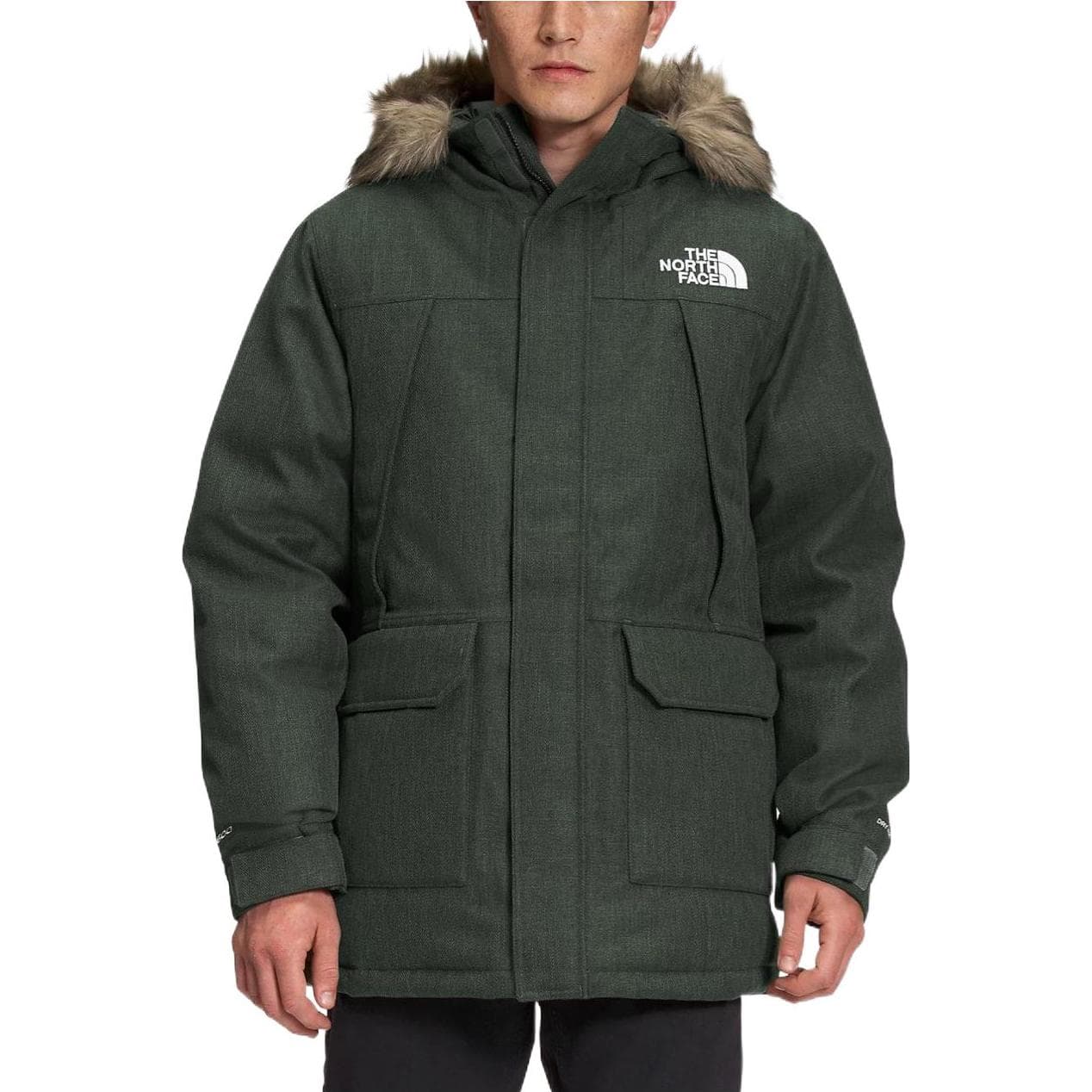 Куртка The North Face FW22 Logo Zip Hoodie Jacket Green - изображение 3