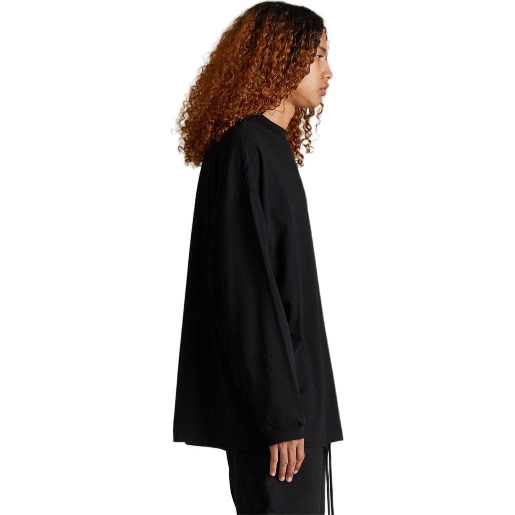 Кофта Fear of God Essentials SS24 drop2 Longsleeve Shirt T Jet Black - изображение 6